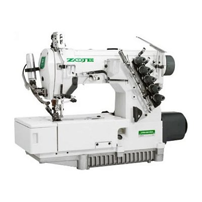 Maquina Galoneira Eletrônica Plana Fechada com Corte de Linha Zoje ZJ-2500A-164M-VF-BD-D3 -220 V