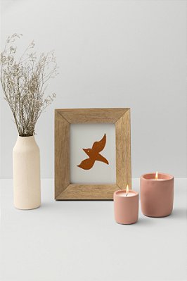 porta-retrato wood
