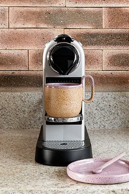 kit xicara de cerâmica molle lilás