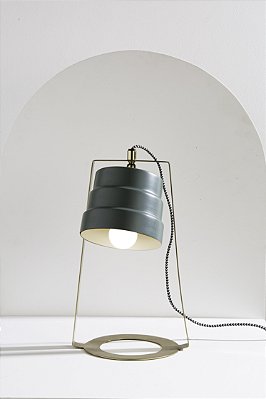 luminária de mesa tricia verde