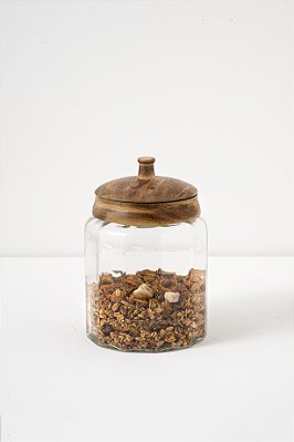 pote de vidro pine G