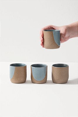 copo de café de cerâmica blu