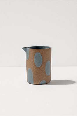 leiteira de cerâmica blu pintadinha