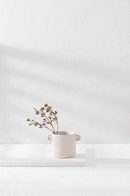 cachepot nature off white P