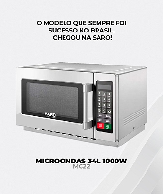 MC22 Microondas 34L 1000W