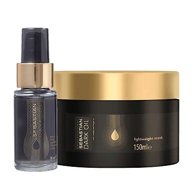 Kit Sebastian Dark Oil Duo (Máscara 150ml + Óleo 30ml)