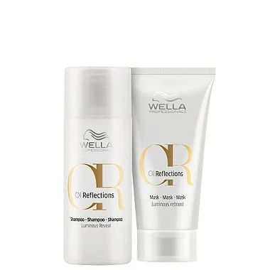 Kit Wella Oil Reflections Travel Duo (Shampoo 50ml + Máscara 30ml)