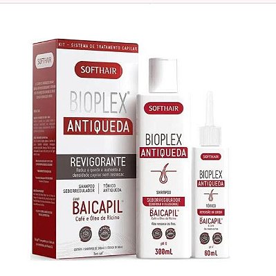 Kit Antiqueda Bioplex Shampoo + Tônico Soft Hair