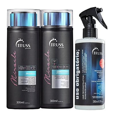Kit Truss Duo Miracle + Uso Obrigatório 260ml