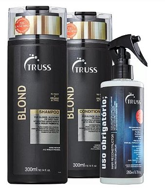 Kit Truss Duo Blond + Uso Obrigatório