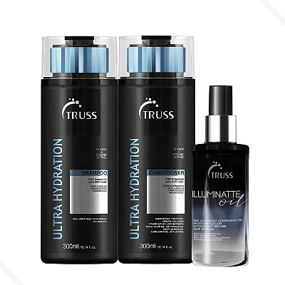 Kit Truss Duo Ultra Hydration (Shampoo + Condicionador) + Óleo Illuminatte 60ml