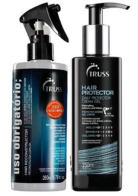 Kit Truss Uso Obrigatório + Finish Hair Protector