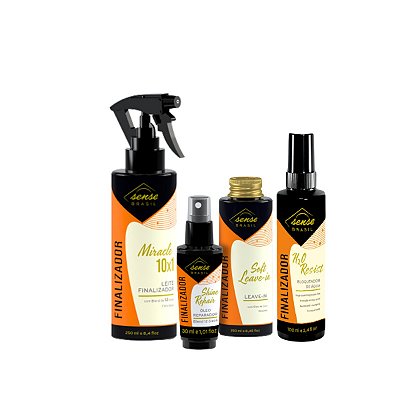 Kit Sense - Finalizadores leave-in + óleo  (4 itens)