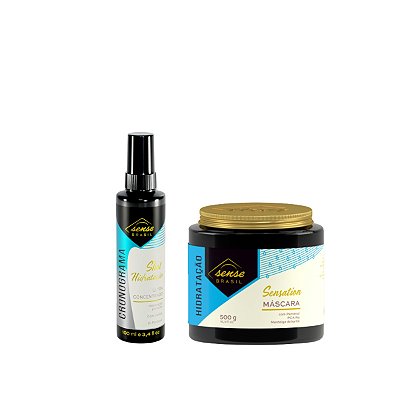 Kit Sense - Sensation Máscara Hidratação + Sense Shot Ultra