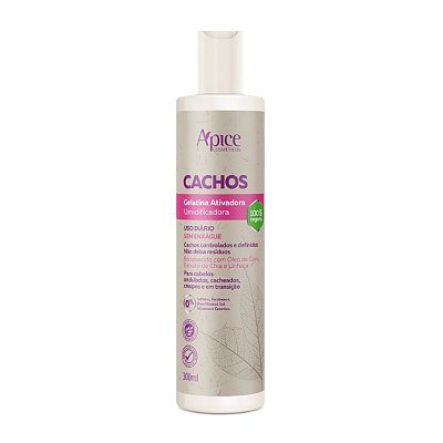 Gelatina Ativadora e Umidificadora Cachos 300ml Apice