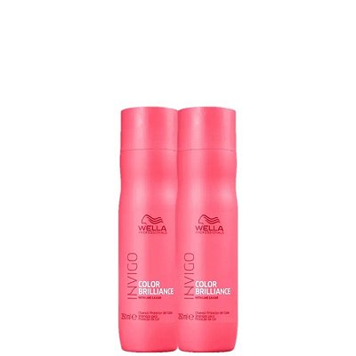 Wella Kit Professionals Invigo Color Brilliance Shampoo (2 Unidades)