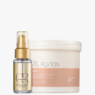 Wella Kit Duet Fusion Oil Reflections (2 Produtos)