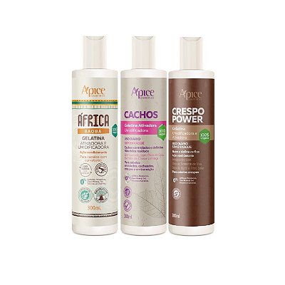 Apice Kit Gelatinas 300 ml (3 produtos)