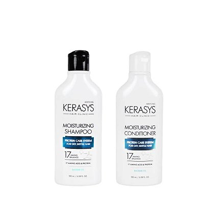 Kit Kerasys  Moisturizing (Shampoo 180ml + Condicionador 180ml)