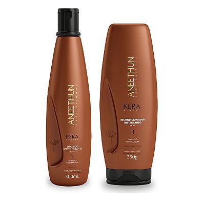 Aneethun Kit Shampoo e Máscara Fortalecedora Force System