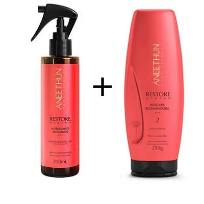 Aneethun Kit Restore System (Máscara 250g + Acidificante 210ml)