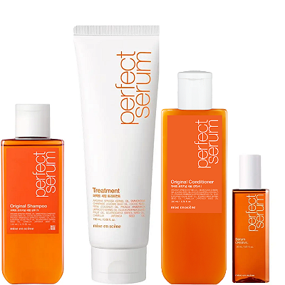 Mise en Scène Perfect Serum (Sh 140ml +Cond 200ml + Másc 180ml + Serum 30ml)