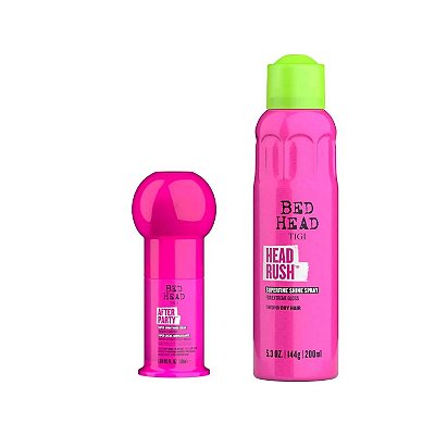 Bed Head Kit ( Leave-In  After Party 50ml + Headrush Spray de Brilho 200ml)