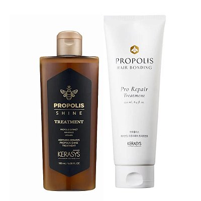 Kerasys  Própolis Máscaras (Pro Repair 250ml + Shine 180ml)