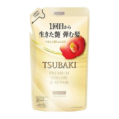 Tsubaki Premium Volume & Repair Shampoo 300ml (Refil)
