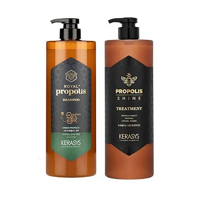 Kerasys Própolis Duo (Sh Green 1l + Tratamento Shine 1l)