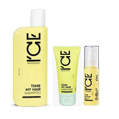 Ice Professional Tame My Hair Trio(Shampoo 250ML+Mask 50ML+Oleo 50ML)