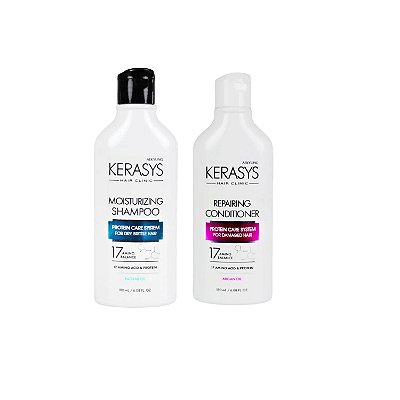 Kerasys Kit (Shampoo Moisturing + Condicionador Repairing) 180ml