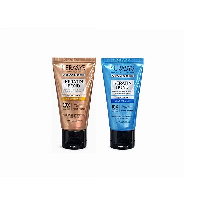 Kerasys Keratin Bond Mini Kit ( Trat. Deep Repair + Trat. Silk Moisture) 50ml