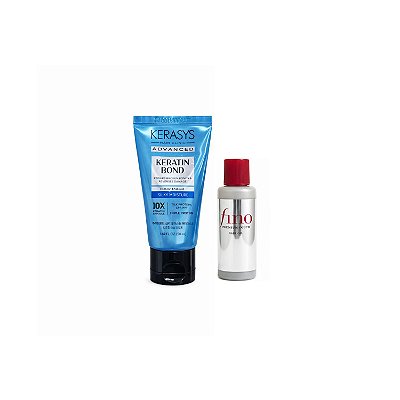 Kerasys & Fino Kit (Máscara Silk Moisture 50ml + Óleo Fino 10ml)