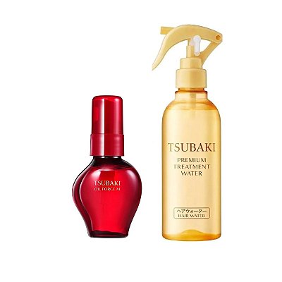 Tsubaki Óleo Camellia 60ml + Finalizador Water 210ml