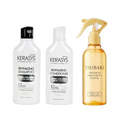 Kerasys & Tsubaki (Duo Revitalizing180ml+Treatment Water210ml)
