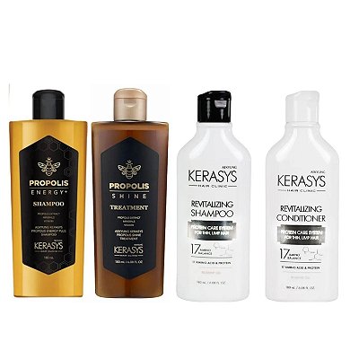 Kerasys Propolis Sh + Trat 180ml+Revitalizing Sh  + Cond180ml