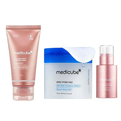 Medicube Kit Shot PDRN 30ml +Máscara Collagen 75ml + 70 Pads