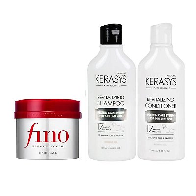 Kerasys e Fino ( Duo Revitalizing 180ml + Mini Mascara 40g)