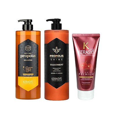 Kerasys Duo Propolis (Sh. Cond. 1L) + Mascara Oriental 200ml