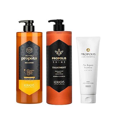 Kerasys Duo Propolis (SH. COND. 1L )+ Máscara Propolis 250ml