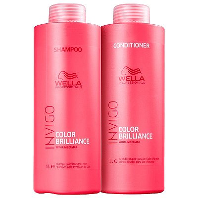 Wella Professionals Invigo kit Color Brilliance Duo (2 Produtos) 1 litro