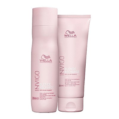 Wella Professionals kit Invigo Blonde Recharge Duo (2 Produtos) 250ml