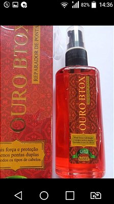 Óleo Reparador Btox 60ml Garante Proteção Térmica