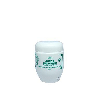 Gel Branco 250g  Dor Muscular