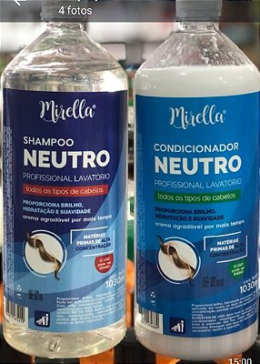 Shampoo e Condicionador Neutro