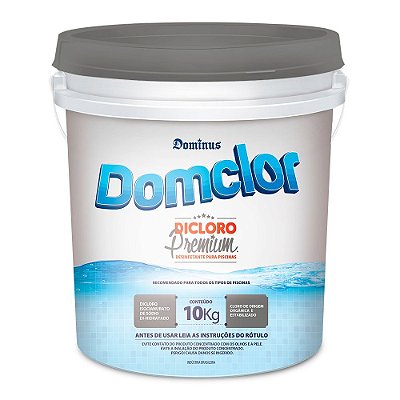 Cloro Dicloro Premium 56% Domclor 10kg