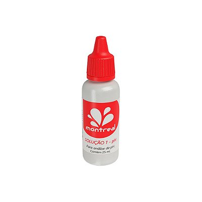 Montreal Solução 1 para Análise de pH Vermelho Fenol 25ml