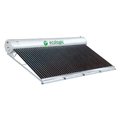 Aquecedor Solar Acoplado c/ Serpentina Ecologic à Vácuo 365L com 46 Tubos em INOX