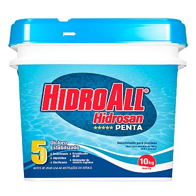 Cloro Hidroall Hidrosan Penta 10kg